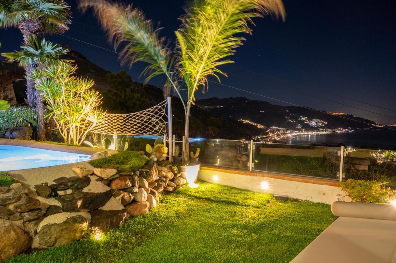 Luxury Taorum Villa With Spectacular Sea Views In Taormina Exteriör bild
