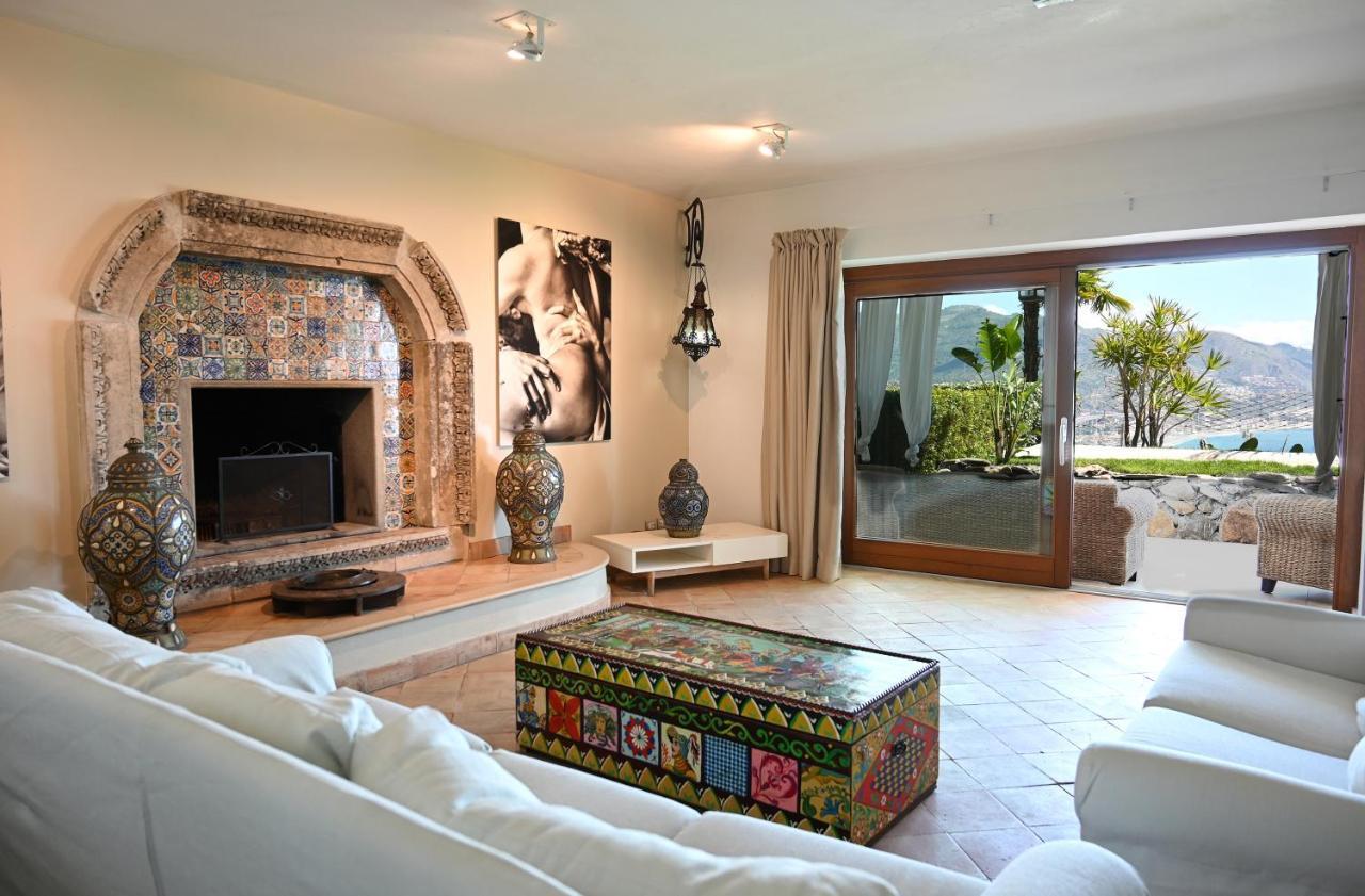 Luxury Taorum Villa With Spectacular Sea Views In Taormina Exteriör bild