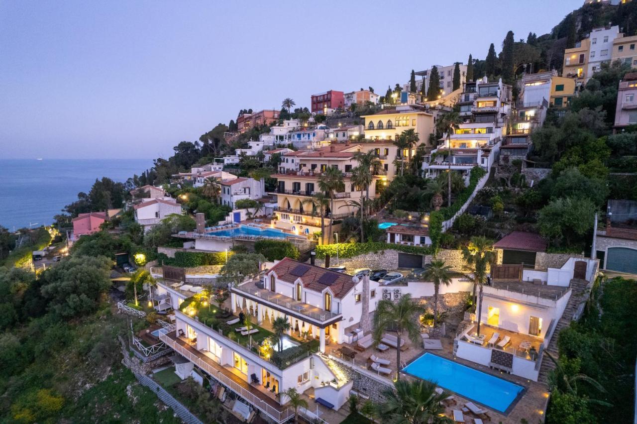 Luxury Taorum Villa With Spectacular Sea Views In Taormina Exteriör bild