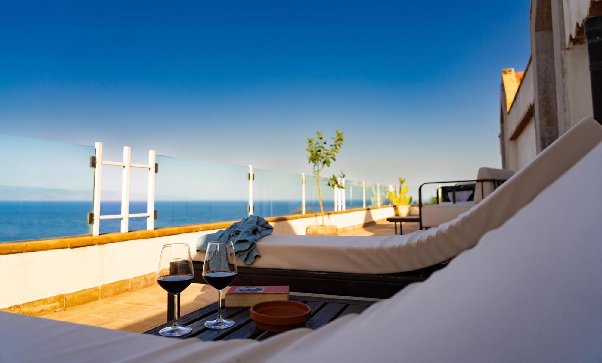 Luxury Taorum Villa With Spectacular Sea Views In Taormina Exteriör bild