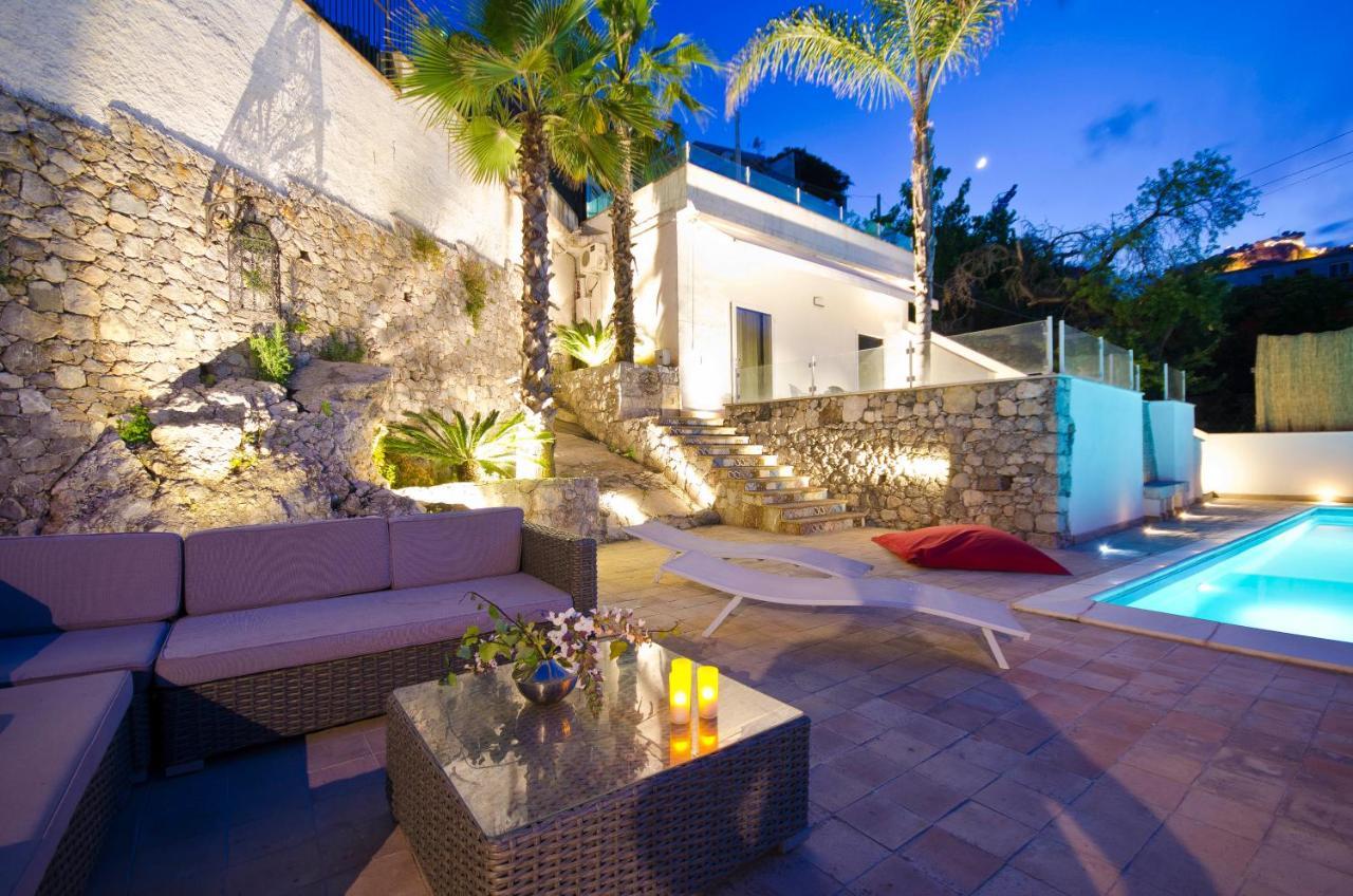 Luxury Taorum Villa With Spectacular Sea Views In Taormina Exteriör bild